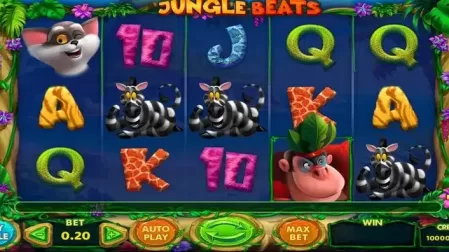 Jungle Beats slot screenshot 1