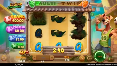 Lucky Caramelo slot screenshot 2