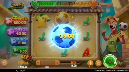 Lucky Caramelo slot screenshot 3