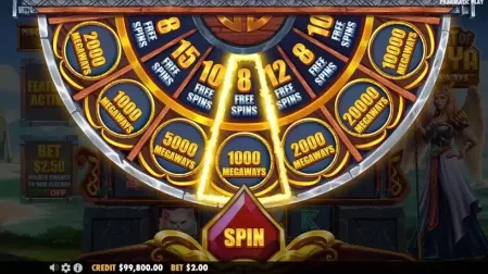 Might of Freya Megaways slot screenshot 3