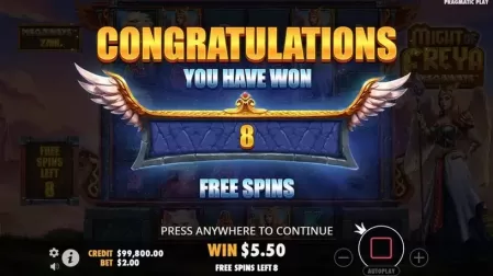 Might of Freya Megaways slot screenshot 4