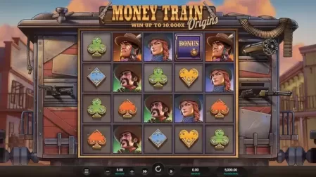 Money Train Origins Dream Drop slot screenshot 1