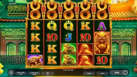 Oriental Dragon slot screenshot 1
