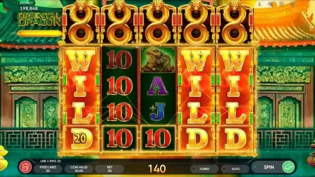 Oriental Dragon slot screenshot 4