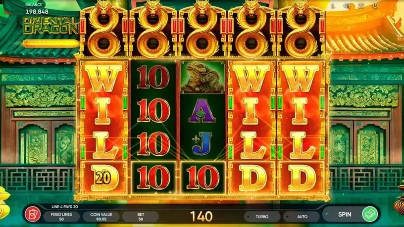 Oriental Dragon slot screenshot 4