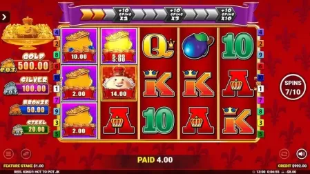 Reel King: Hot to Pot slot screenshot 3