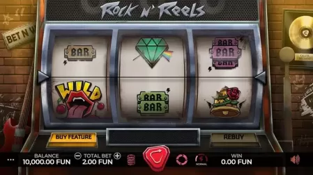 Rock n' Reels slot screenshot 1