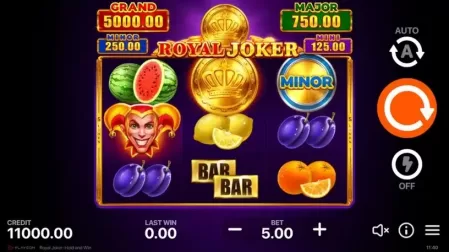 Royal Joker: Hold and Win slot screenshot 1