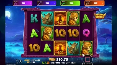 Savannah Riches slot screenshot 5
