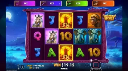 Savannah Riches slot screenshot 6