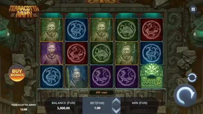 Terracotta Army slot screenshot 1
