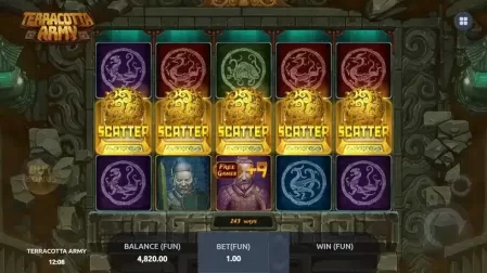 Terracotta Army slot screenshot 2