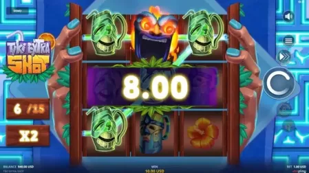 Tiki Extra Shot slot screenshot 5