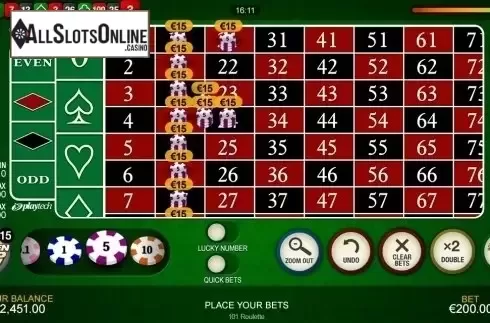 Golden Chip 5. 101 Roulette from Playtech