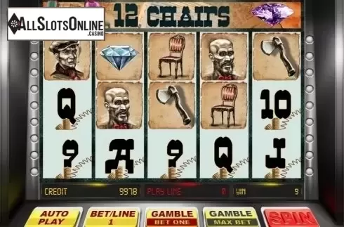 Game Workflow screen . 12 chairs from BetConstruct