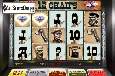 Win Screen . 12 chairs from BetConstruct
