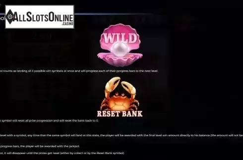 Special Symbols screen