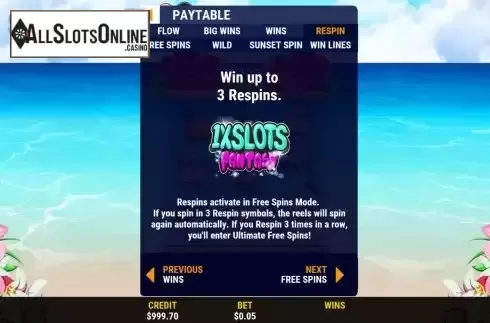 Respin screen