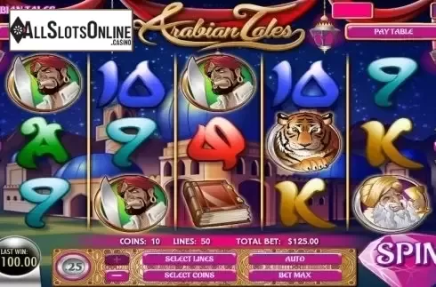 Screen5. Arabian Tales (Rival Gaming) from Rival Gaming