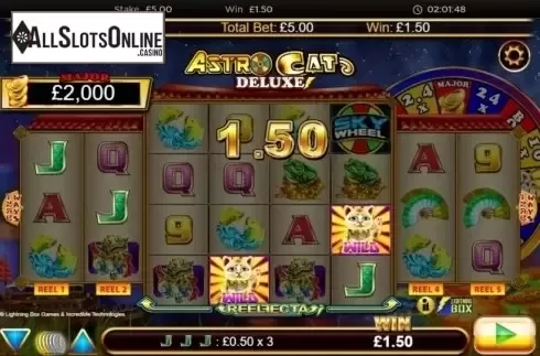 Win Screen 2. Astro Cat Deluxe from Lightning Box