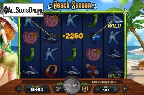 Game workflow 2. Beach Season from X Card