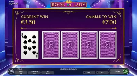 Book of Lady slot screenshot 3