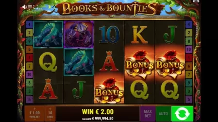 Books and Bounties slot screenshot 2