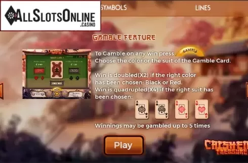 Gamble. Caishen's Treasure from Spinmatic