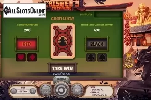 Gamble. Caishen's Treasure from Spinmatic