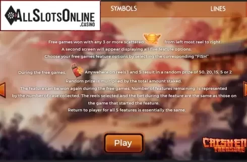 Random Prize. Caishen's Treasure from Spinmatic