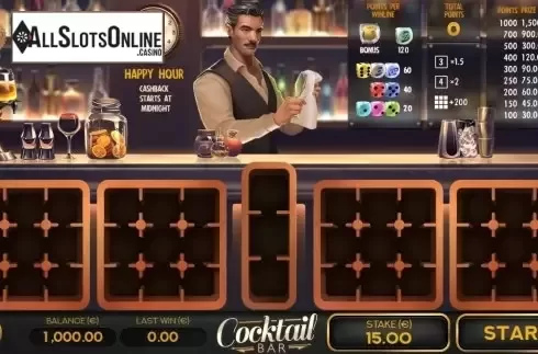 Reel Screen. Cocktail Bar (Air Dice) from Air Dice