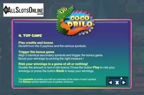 Top Game. Coco Drilo from GAMING1