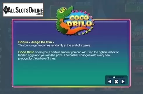 Bonus. Coco Drilo from GAMING1