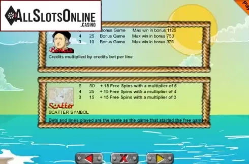 Screen6. Columbus (40) from Portomaso Gaming