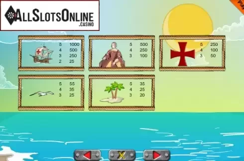 Screen7. Columbus (40) from Portomaso Gaming
