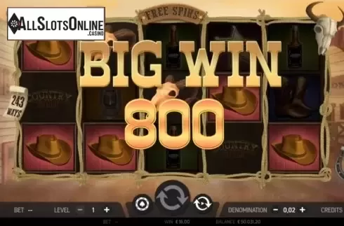 Win screen 3. Country Style from FBM