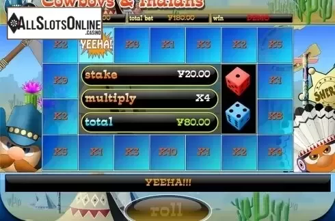 Game workflow 3. Cowboys and Indians from Slot Factory