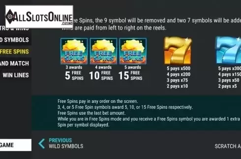 FS Feature screen