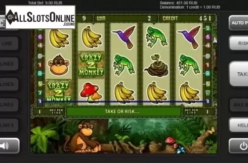 Win Screen. Crazy Monkey 2 (Igrosoft) from Igrosoft