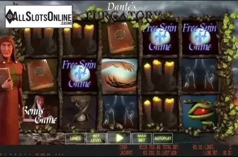 Game reels. Dante's Purgatory HD from World Match