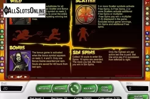 Screen8. Devil's Delight from NetEnt