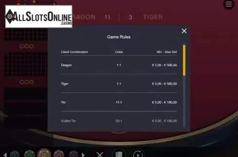 Payout Screen
