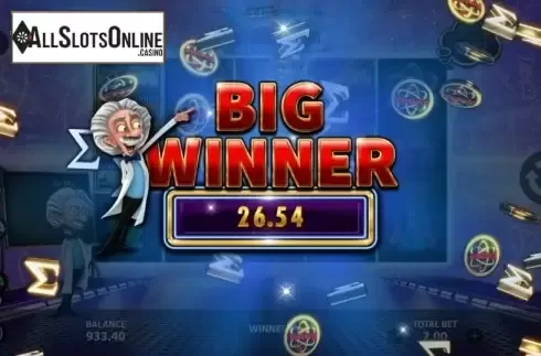 Big Winner. Einstein Eureka Moments Deluxe from StakeLogic
