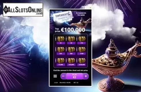 Screen 1. Fortune (gamevy) from gamevy
