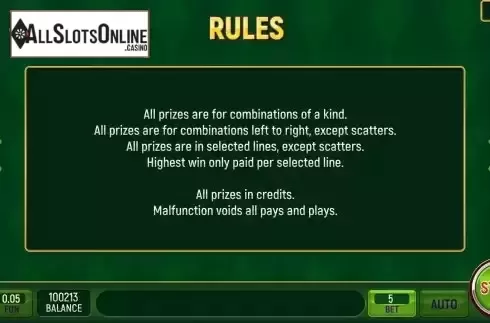Rules