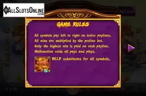 Game Rules screen
