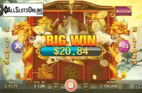 Big Win screen