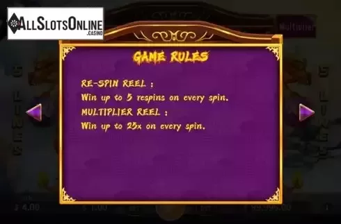 Game Rules screen 2