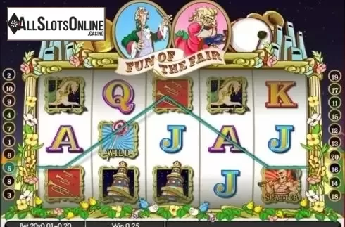 Win Screen . Fun of the Fair from Gamesys