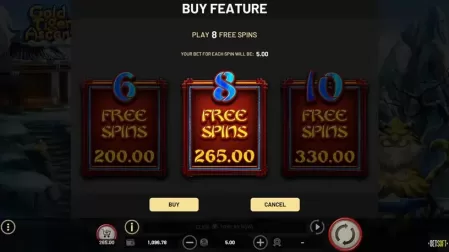 Gold Tiger Ascent slot screenshot 3